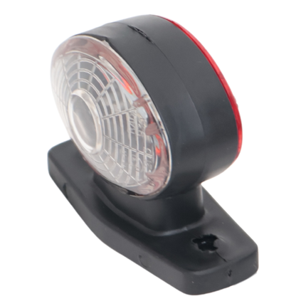 Radex Radex 935 Begrenzungsleuchte - rot/weiß - LED - mit 500 mm Flachbandkabel/Schnellsteckverbindung