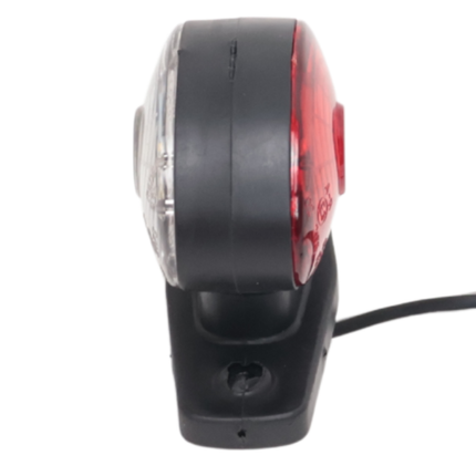 Radex Radex 935 Begrenzungsleuchte - rot/weiß - LED - mit 500 mm Flachbandkabel/Schnellsteckverbindung