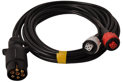Radex Radex Kabelsatz - 3,5 Meter lang - 7-polig - Anhängerkabel  mit 2x 5-poligem Stecker