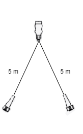 Radex Radex Kabelsatz - 5 Meter - 13-polig - 2x 5-poliger Stecker