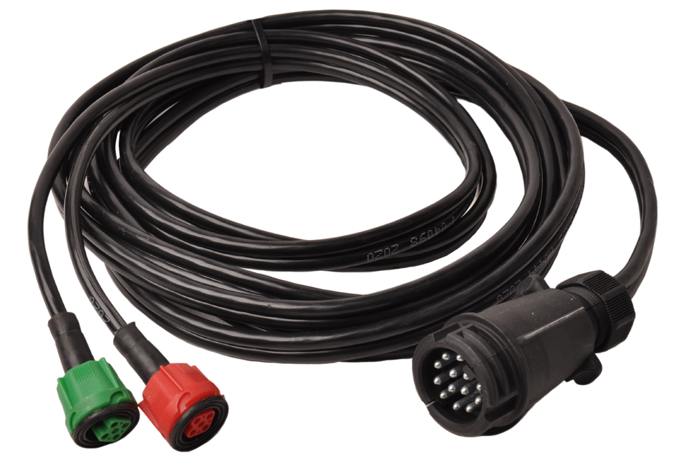 Radex Radex Kabelsatz - 5 Meter lang - 13-polig - Anhängerkabel mit 2x 5-poligem Stecker