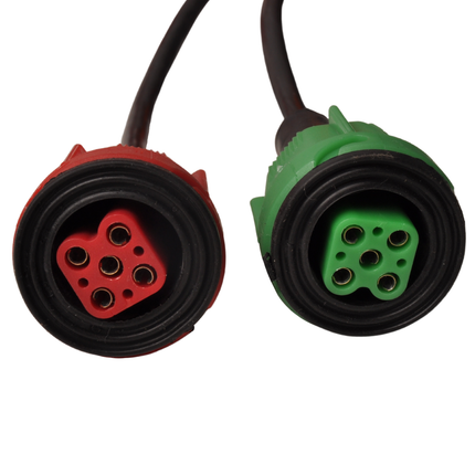 Radex Radex Kabelsatz - 5 Meter lang - 13-polig - Anhängerkabel mit 2x 5-poligem Stecker