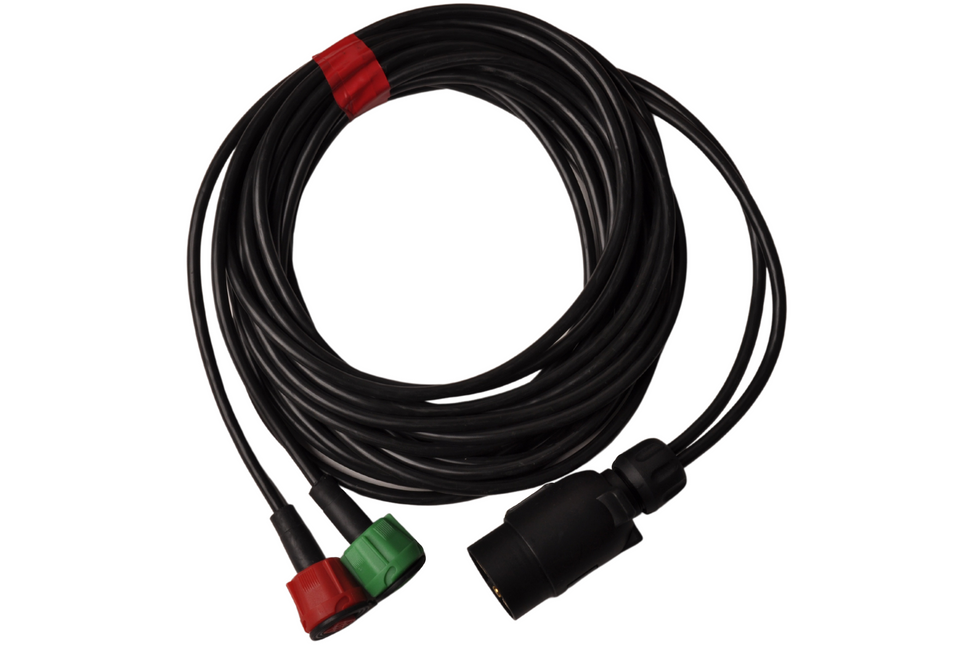 Radex Radex Kabelsatz - 5 Meter lang - 7-polig - Anhängerkabel mit 2x 5-poligem Stecker