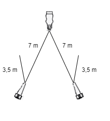 Radex Radex Kabelsatz - 7 Meter lang - 13-polig - Anhängerkabel mit 2x 5-poligem Stecker - inklusive Abzweigungen für Begrenzungsleuchten