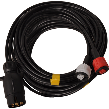 Radex Radex Kabelsatz - 7 Meter lang - 7-polig - Anhängerkabel mit 2x 5-poligem Stecker