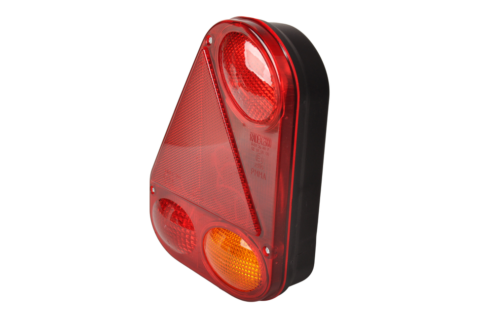 Radex Rückleuchte - Radex 2900 - links - 180x240x60 mm - vertikale Montage - 5-poliger Steckverbinder