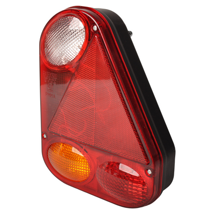 Radex Rückleuchte - Radex 2900 - rechts - 180x240x60 mm - vertikale Montage - 5-poliger Steckverbinder