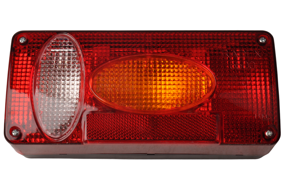 Radex Rückleuchte - Radex 5500 - rechts - 216x98x70 mm - 5-poliger Steckverbinder
