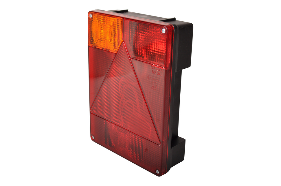 Radex Rückleuchte - Radex 6800 - links - 160x220x60 mm - 5-poliger Steckverbinder