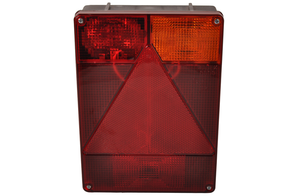 Radex Rückleuchte - Radex 6800 - rechts - 160x220x60 mm - 5-poliger Steckverbinder
