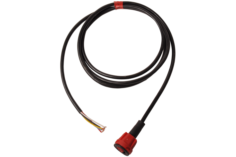 Radex Stecker / Adapter rot mit 2 m Kabel