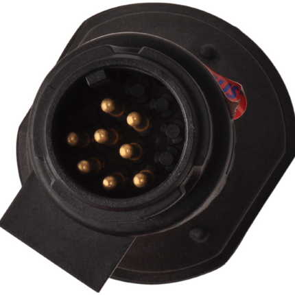 SECORÜT Spannungswandler von 24 auf 12 Volt - 13-polige Steckdose