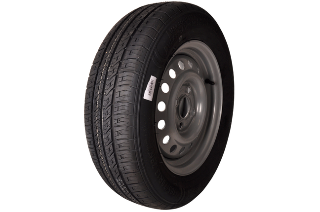 Security Komplettrad 165/70R13 Reifen + Felge (Teilung 4x100) 437kg
