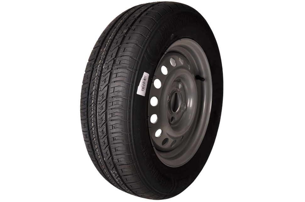 Security Komplettrad 165/70R13 Reifen + Felge (Teilung 4x100) 437kg