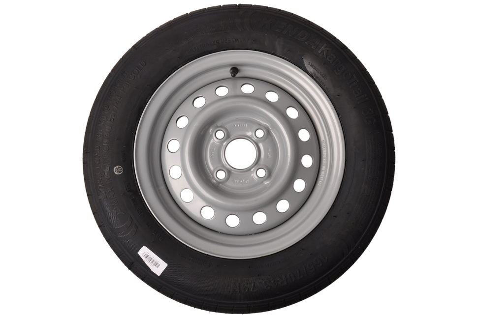 Security Komplettrad 165/70R13 Reifen + Felge (Teilung 4x100) 437kg