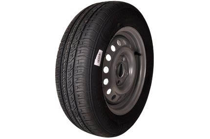 Security Komplettrad Anhänger - 165/70R13 - Lochkreis: 4x100 - Tragfähigkeit: 437 kg