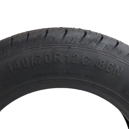 Starco Tubeless Reifen Anhänger - 140/70R12C - Tragfähigkeit: 530 kg - 86N