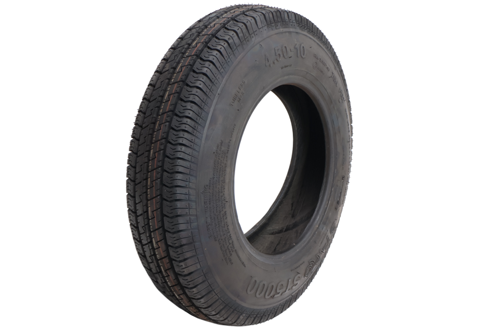 Starco Tubeless Reifen Anhänger - 4.50-10 - Tragfähigkeit: 400 kg - 6PR