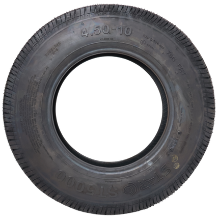 Starco Tubeless Reifen Anhänger - 4.50-10 - Tragfähigkeit: 400 kg - 6PR