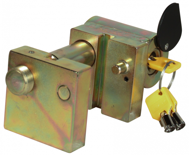 Steady Steady KS-20 Anhänger schloss - SCM-geprüft - geeignet für ungebremste Kupplungen