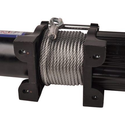 Trailer Gear Elektrische Winde 2045 kg einschließlich Stahlseil und Haken
