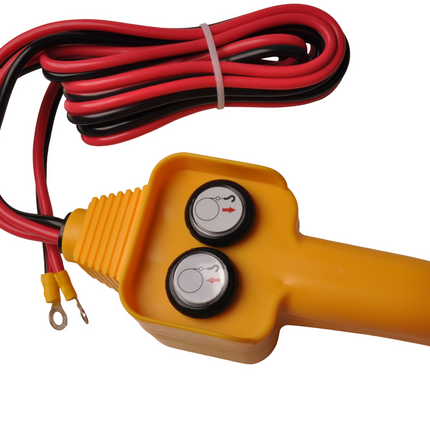Trailer Gear Elektrische Winde 900 kg mit Stahlseil und Haken