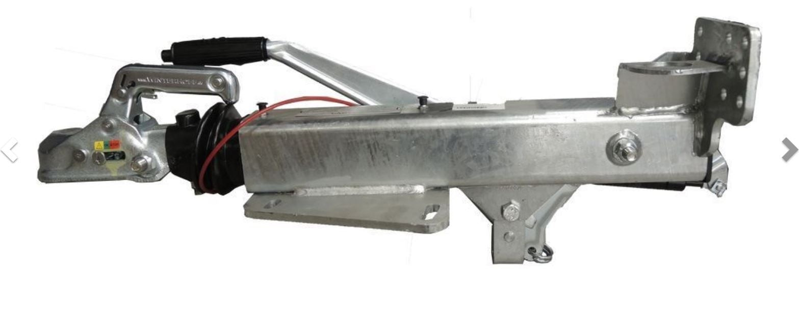 WAP Auflaufeinrichtung für Anhänger WAP 24/35.1 - Maximale Zugkraft 2000 kg – AuflaufbremseV-Deichsel-Anschluss