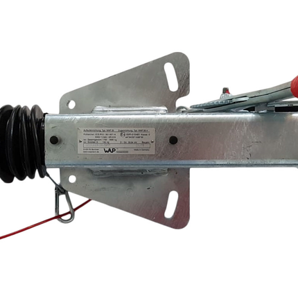 WAP Peitz Auflaufeinrichtung für Anhänger - WAP 35 - Anhängelast: 1750 > 3500 kg - inkl. Stützrad-Konsole