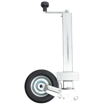 Winterhoff Klappbares Winterhoff - Stützrad - 60 mm - Tragfähigkeit: 250 kg - Premium-Qualität