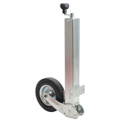 Winterhoff Klappbares Winterhoff - Stützrad - 60 mm - Tragfähigkeit: 250 kg - Premium-Qualität