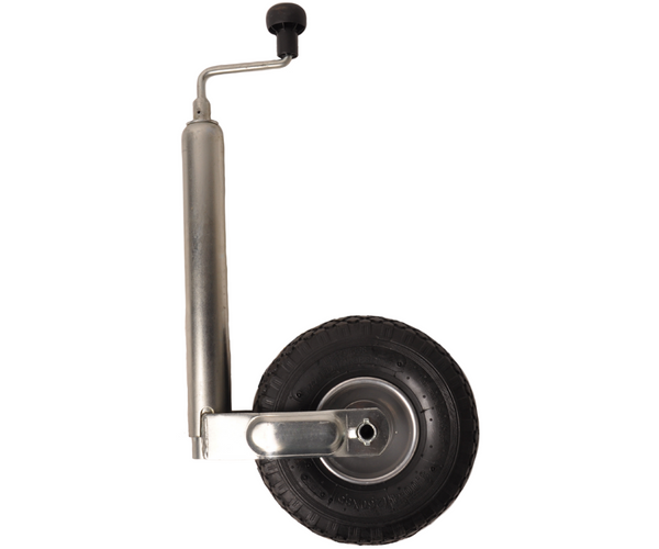 Winterhoff Stützrad - 48 mm - Tragfähigkeit: 150 kg - Luftbereifung - Stahlfelge