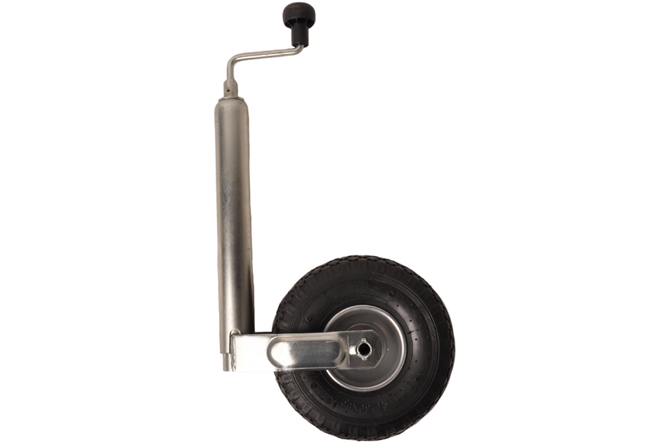 Winterhoff Winterhoff Stützrad mit Luftbereifung 48 mm – Stahlfelge - 150 kg maximale Tragfähigkeit