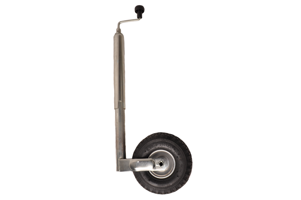 Winterhoff Winterhoff Stützrad mit Luftbereifung 48 mm – Stahlfelge - 150 kg maximale Tragfähigkeit
