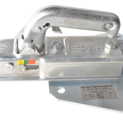 Winterhoff Winterhoff V-Deichsel - Rohr 50 mm - 800 kg - ungebremste Kugelkupplung