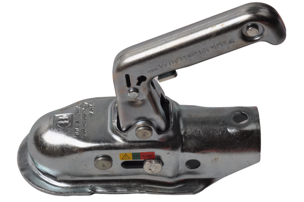 Winterhoff Winterhoff WW13N - rund 45 mm - 1500 kg - gebremste Kugelkupplung