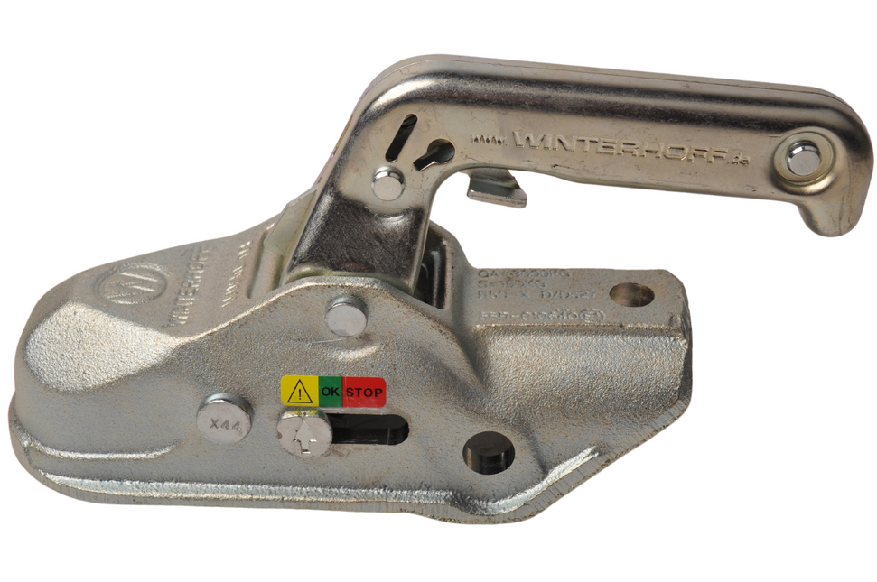 Winterhoff Winterhoff WW30-D3 - rund 50 mm - 3000 kg - gebremste Kugelkupplung - M14/M12