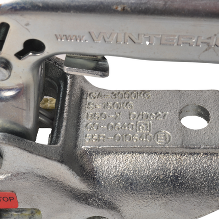 Winterhoff Winterhoff WW30-D3 - rund 50 mm - 3000 kg - gebremste Kugelkupplung
