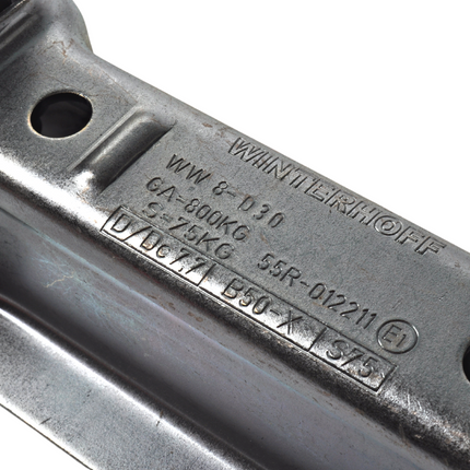Winterhoff Winterhoff WW8-D30 - Rohr 30 mm - 800 kg - ungebremste Kugelkupplung