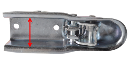 Winterhoff Winterhoff WW8-D30 - Rohr 30 mm - 800 kg - ungebremste Kugelkupplung