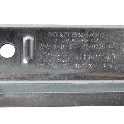 Winterhoff Winterhoff WW8-D40 - Rohr 40 mm - 800 kg - ungebremste Kugelkupplung