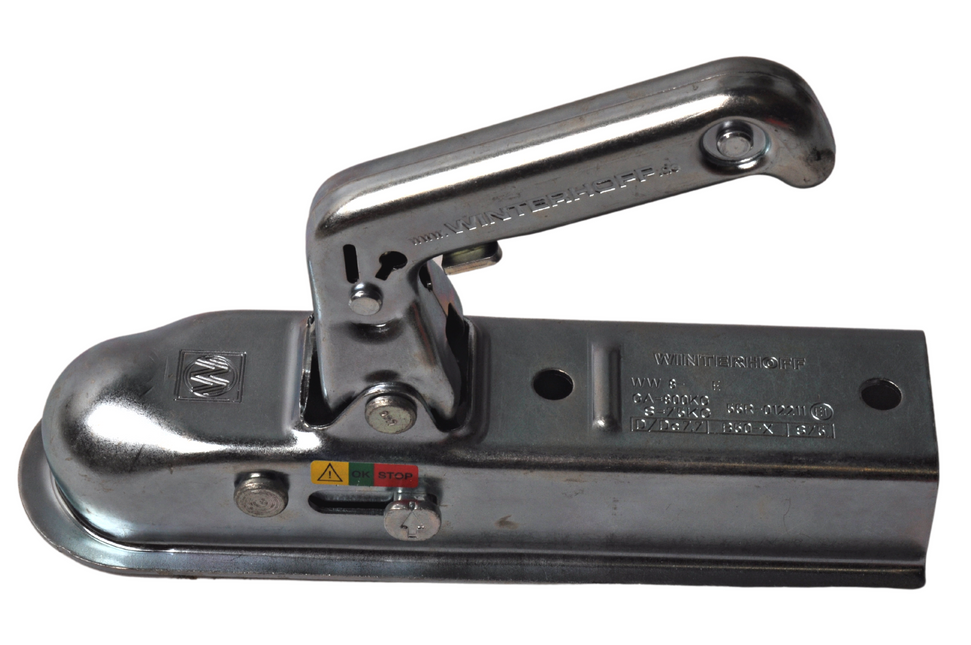 Winterhoff Winterhoff WW8-E - Rohr 50 mm - 800 kg - ungebremste Kugelkupplung