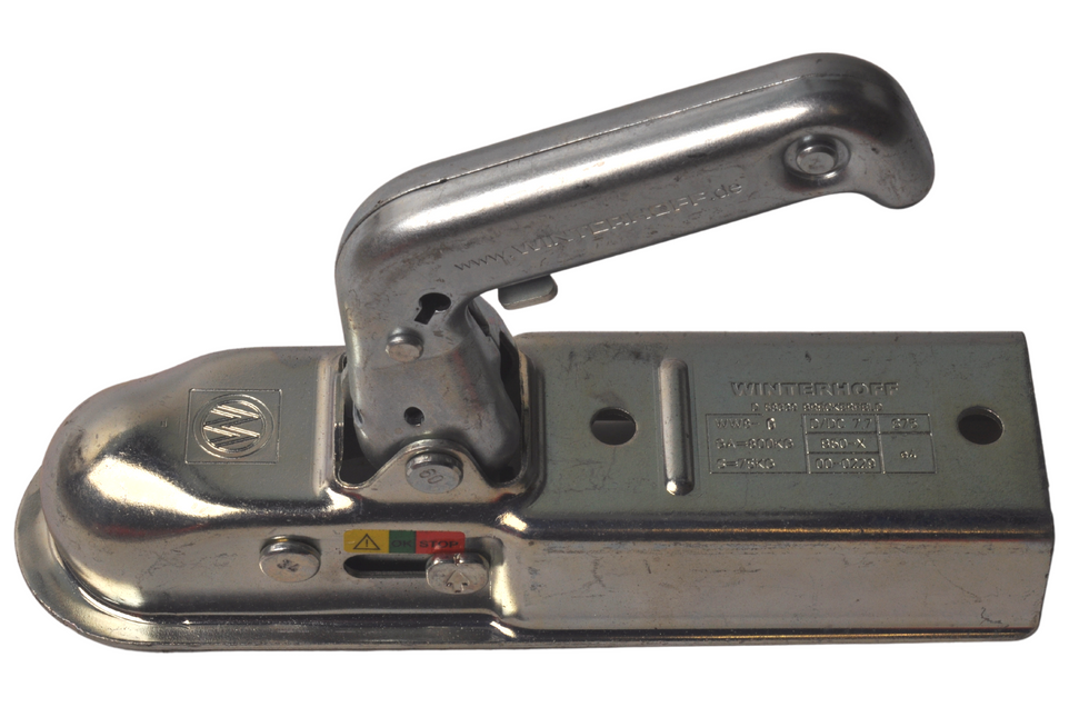 Winterhoff Winterhoff WW8-G - Rohr 60 mm - 800 kg - ungebremste Kugelkupplung