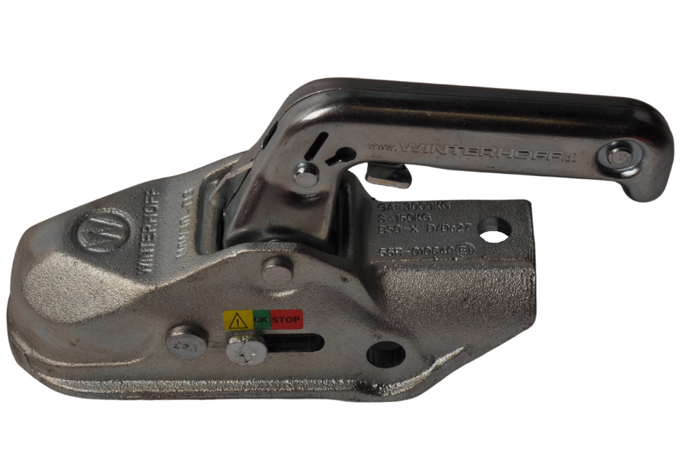 Winterhoff Winterhoff/Albe EM300RB - rund 50/51 mm - 3000 kg - M12/M14 - gebremste Kugelkupplung