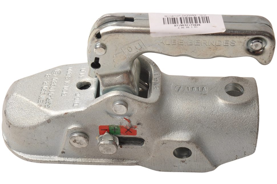 Winterhoff Winterhoff/Albe EM350RB - rund 50 mm - 3500 kg - gebremste Kugelkupplung