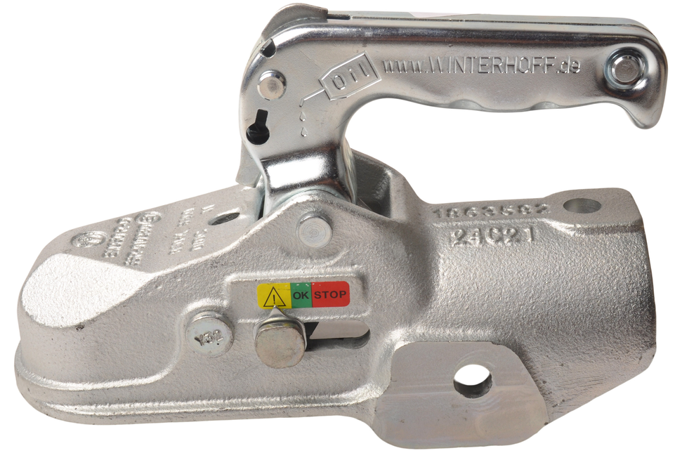 Winterhoff Winterhoff/Albe EM350RD - rund 65 mm - 3500 kg - gebremste Kugelkupplung